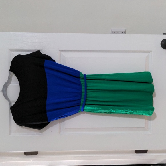NWT Kensie Colorblock Dress, Size L - Picture 4 of 8
